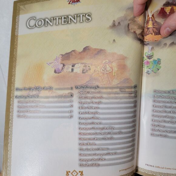 Prima Game Guide: The Legend Of Zelda Skyward Sword Premier Edition (NO POSTER) - Picture 2 of 4